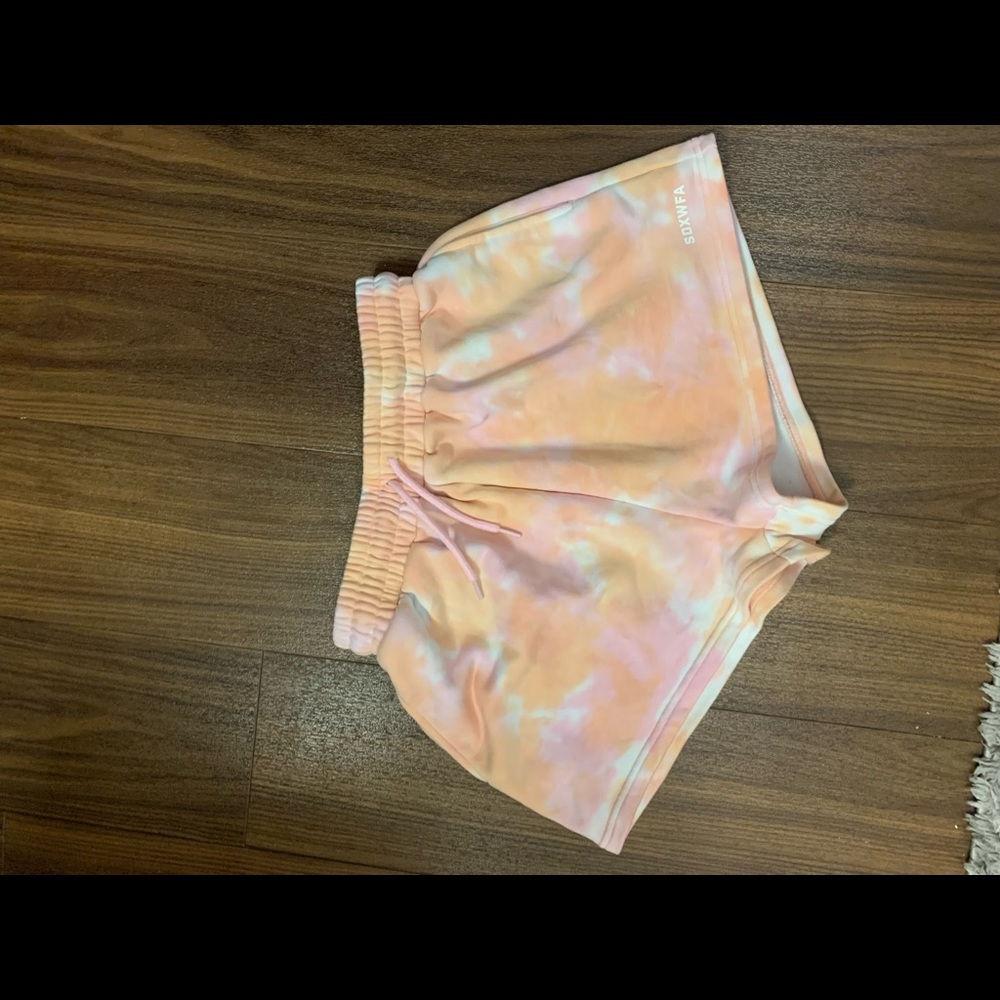 White fox shorts